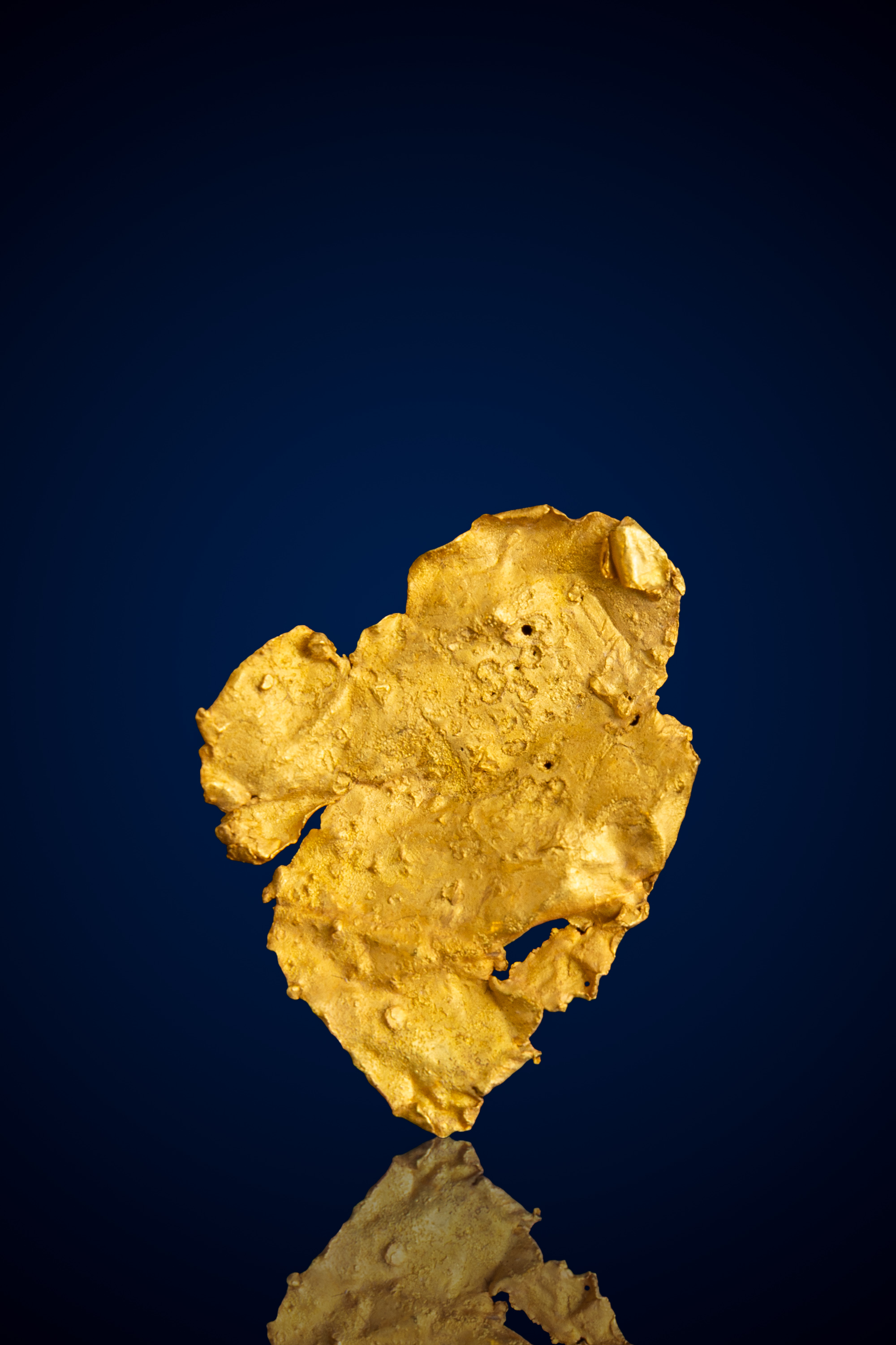 Large, Super Thin Leaf Gold Nugget - Georgetown, Australia - 1.63 grams (image for) Large, Super Thin Leaf Gold Nugget - Georgetown, Australia - 1.63 grams